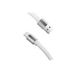 USB-кабель BOROFONE, AM-Type-C 1.2 метра, 3A, ТПЭ, белый 23752-BU8tW (артикул 17248746) – фото 1