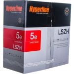 Кабель витая пара 305м Hyperline UUTP4-C5E-S24-IN-LSZH-OR 46858 (артикул 15550784) – фото 1