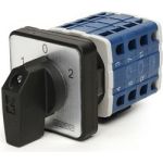 Переключатель полюсов Emas реверсивный трехфазный 1-0-2 32А PSA032KD334S (артикул 16903087) – фото 1