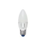 Светодиодная лампа Uniel LED-C37-6W/NW/E27/FR/DIM ALP01WH 8689 (артикул 15931940) – фото 1