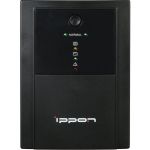 Источник бесперебойного питания IPPON Back Basic 1500 Euro 900Вт 1500ВА черный 1108022 (артикул 18656868) – фото 1