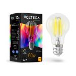 Филаментная лампа VOLTEGA ЛОН Е27 2800К 7W CRI97 7154 (артикул 20866449) – фото 1
