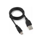 Кабель USB 2.0 Гарнизон GCC-USB2-AM5P-1M, AM/miniBM 5P, 1м, пакет (артикул 19561344) – фото 1