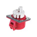 Встраиваемая розетка IEK ССИ-415 16А-6ч/200/346-240/415В 3Р+PЕ+N IP44 MAGNUM PSN42-016-5 (артикул 16306518) – фото 1