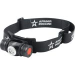 Налобный светодиодный аккумуляторный фонарь ЭРА АРМИЯ РОССИИ GA-502 5B, 5 режимов, черный, на магните, micro-USB, Б0052317 (артикул 20931711) – фото 1
