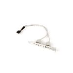 Планка в системный блок Cablexpert на 2 USB20 CCUSBRECEPTACLE 10pin (артикул 16249545) – фото 1