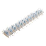 Клеммная винтовая колодка STEKKER, линейка 12 штук, полиэтилен, LD227-15A DIY 39897 (артикул 21629296) – фото 1