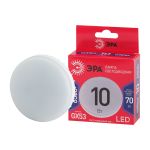 Cветодиодная лампа ЭРА, LED, GX-10W-865-GX53, R, таблетка, 10Вт, GX53, холодный Б0045328 (артикул 16134863) – фото 1