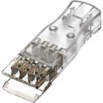 Парный разъем 110 типа Hyperline, 110C-C-2P, 2-x 15512 (артикул 16521844) – фото 1