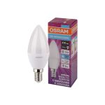 Светодиодная антибактериальная лампа Osram LCCLB40 5,5W/865 230VFR E14 10x1 4058075561397 (артикул 22521399) – фото 1
