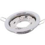Металлический встраиваемый светильник Ultraflash хром GX-53-02 14056 (артикул 16122201) – фото 1