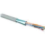 Кабель витая пара 305м Hyperline FUTP4-C5E-S24-IN-PVC-GY 42052 (артикул 15550780) – фото 1