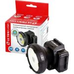 Налобный аккумуляторный фонарь Ultraflash LED5368 220В черный 1 Ватт LED+1,5Ватт COB, 2 режима 14452 (артикул 20226028) – фото 1
