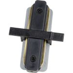 Соединитель для шинопроводов Volpe прямой, однофазный R11 BLACK 1 POLYBAG UBX-Q123 UL-00007449 (артикул 19563234) – фото 1