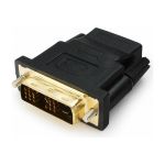 Переходник Cablexpert HDMI-DVI, 19F/19M, золотые разъемы, пакет A-HDMI-DVI-2 (артикул 21337648) – фото 1