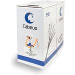 Кабель Cabeus витая пара, категория 6, 4 пары 0,57мм, одножильный, LSZH UTP-4P-Cat.6-SOLID-LSZH (артикул 16315476) – фото 1