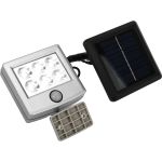 Поворотный прожектор Lamper LED 98x150x30 мм с солнечной панелью 2 м и аккумулятором, IP65 602-248 (артикул 21628708) – фото 1