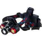 Налобный фонарь Ultraflash E162 (аккумулятор 3,7В, черный, 3LED, 5 Вт, фокус, 2 ак. 4 режима, бокс са) 14683 (артикул 20661718) – фото 1