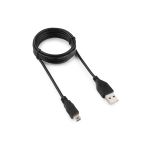 Кабель Гарнизон USB 2.0 A(M) - mini-B(M) 5P, 1.8м, пакет GCC-USB2-AM5P-1.8M (артикул 16249447) – фото 1