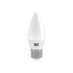 Лампа IEK LED, C35, свеча, 9вт, 230В, 3000К, E27 LLE-C35-9-230-30-E27 (артикул 16459841) – фото 1