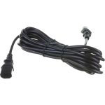 Кабель питания Hyperline PWC-IEC13-IEC14-5.0-BK монитор-компьютер IEC 320 C13 - IEC 320 C14 34926 (артикул 19589838) – фото 1