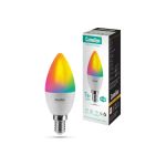 Светодиодная лампа Camelion Smart Home LSH7/C35/RGBСW/Е14/WIFI 7Вт Е14 RGB+DIM+CW 220В 14500 (артикул 20226796) – фото 1