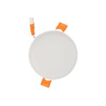 Встраиваемый светильник Ecola LED downlight Круглый безрамочный даунлайт с драйвером 9W 220V 4200K 90x30 DFRV90ELC (артикул 16223623) – фото 1