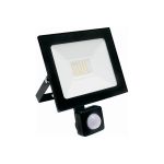 Светодиодный прожектор с встроенным датчиком 2835SMD 30W 6400K AC220V/50Hz IP65, черный в компактном корпусе SAFFIT SFL80-30 29523 (артикул 15643715) – фото 1