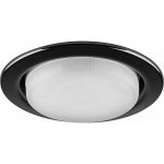 Встраиваемый потолочный светильник FERON 15W 230V GX53, черный хром, без лампы, DL53 28947 (артикул 16005274) – фото 1