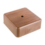 Распаячная коробка IEK КМ для о/п 75x75x28мм дуб UKO10-075-075-028-K24-E (артикул 21451138) – фото 1