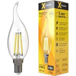 Светодиодная лампочка X-Flash XF-E14-FL-СA35-4W-2700K-230V артикул 48823 (артикул 16530957) – фото 1