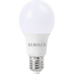 Светодиодная лампа Eurolux LL-E-A60-9W-230-2,7K-E27/груша, 9Вт, теплый белый, Е27 76/2/13 (артикул 16278742) – фото 1