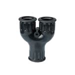 Муфта для гофрированных труб Weyer WQY-Y-21.2/2x21.2B разветвитель тройник WE3501400 (артикул 21360616) – фото 1