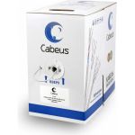 Кабель Cabeus UTP, категория 5e, 4 пары 0,51мм ,витая пара, серый 305 м, UTP-4P-Cat.5e-SOLID-GY (артикул 16430616) – фото 1