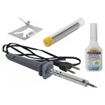 Паяльник Pro Legend 40вт, конус, подставка, флюс 20мл., PL4300 (артикул 15906505) – фото 1