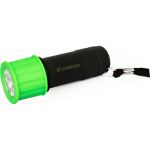 Фонарь Ultraflash LED15001-C (3XR03 светофор, зеленый с черным, 9 LED, пластик, блистер) 10481 (артикул 15084264) – фото 1