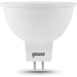 Лампа GAUSS MR16 5W 530lm 6500K GU5.3 LED 1/10/100 101505305 (артикул 16856887) – фото 1