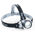 Налобный фонарь FERON на батарейках TH2304 3xAAA, 3W 14LEDs IP44 пластик 41708 (артикул 18831906) – фото 1