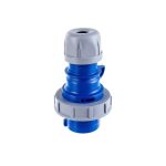 Кабельная вилка PCE 16А 220V 1P+N+E IP67 0132-6 (артикул 16040352) – фото 1