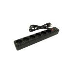 Сетевой фильтр 5bites 1.8 м, 6 розеток, черный SP6B-218 (артикул 18304003) – фото 1