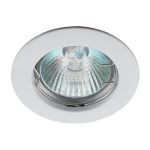 Светильник ЭРА KL1 WH литой простой MR16,12V, 50W белый C0043653 (артикул 15980910) – фото 1