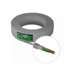 Кабель Voltex NYM-J 3х1.5 серый, 50м VX0210 (артикул 16155146) – фото 1