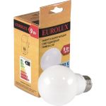 Светодиодная лампа Eurolux LL-E-A60-9W-230-4K-E27/груша, 9Вт, нейтральный, Е27 76/2/14 (артикул 16278748) – фото 1