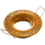 Светильник ЭРА KL32 AL/GD алюминиевый MR16, 12V/220V, 50W золото/серебро C0043812 (артикул 16111130) – фото 1