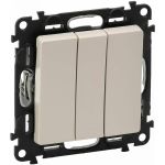 Механизм выключателя Legrand 3-кл. СП Valena Life 10А IP20 250В 10АХ Leg 752503 413958 (артикул 15788634) – фото 1