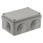 Распаячная коробка ЭРА KORv12080506g открытой установки, на винтах, 6 гермовводов IP55 Б0052730 (артикул 19466886) – фото 1