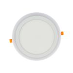 Встраиваемый светильник Smartbuy LED с подсветкой DLB 18w, 6500K+O, IP20 SBL-DLB-18-65K-O (артикул 16052424) – фото 1