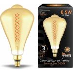 Лампа Gauss LED Filament ST164 E27 8.5W Amber 660lm 2000K 1/6 157802105 (артикул 16313693) – фото 1