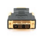 Переходник Cablexpert HDMI-DVI, 19M/19M, пакет, золотые разъемы A-HDMI-DVI-1 (артикул 16206293) – фото 1