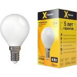 Светодиодная лампочка X-Flash XF-E14-FLM-P45-4W-2700K-230V артикул 48083 (артикул 16530924) – фото 1